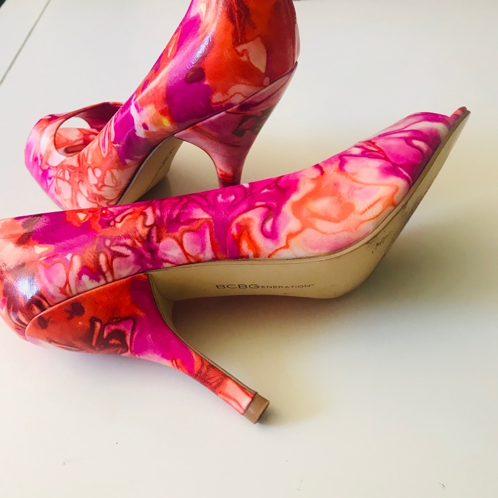 BCBG Pink Watercolor